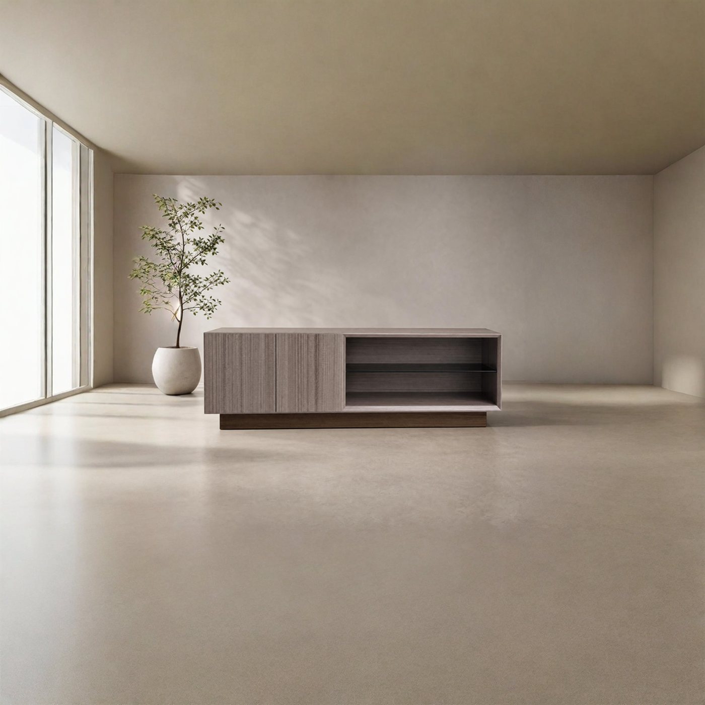 Wide room view