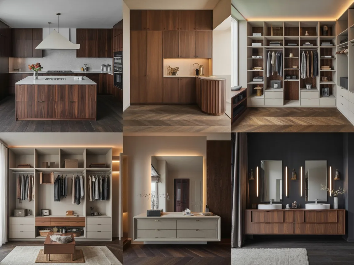 Custom library wall built-in bookcase NYC home