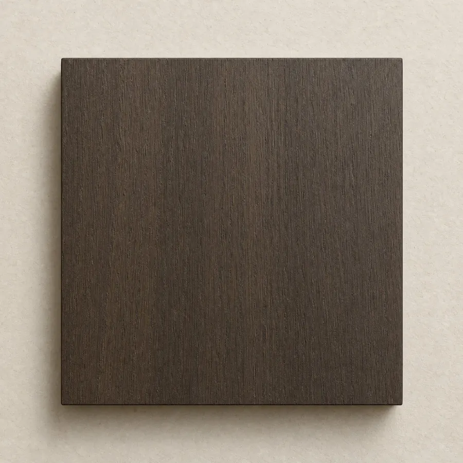 Fumed oak finish sample